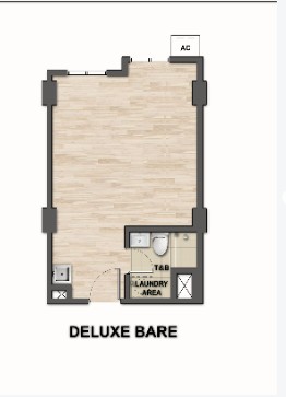 One-bedroom suggested layout